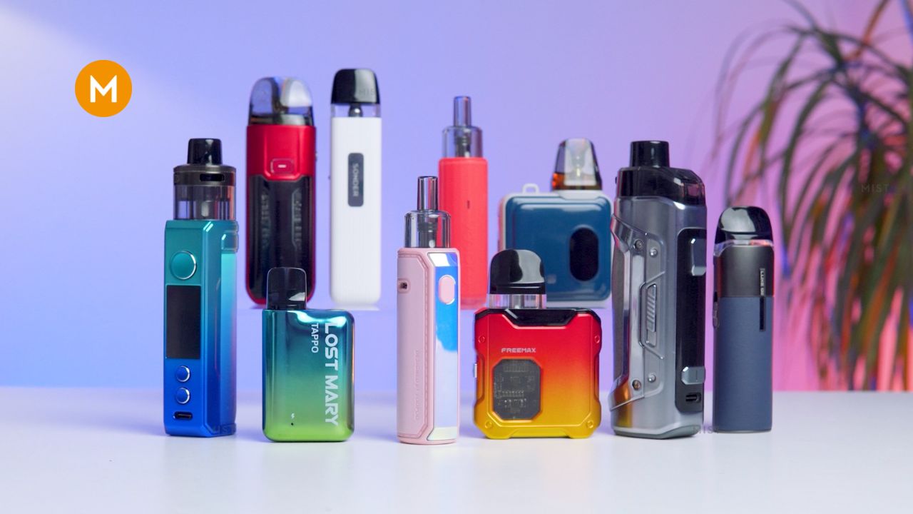 Premium disposable THC vape pen with ceramic coil